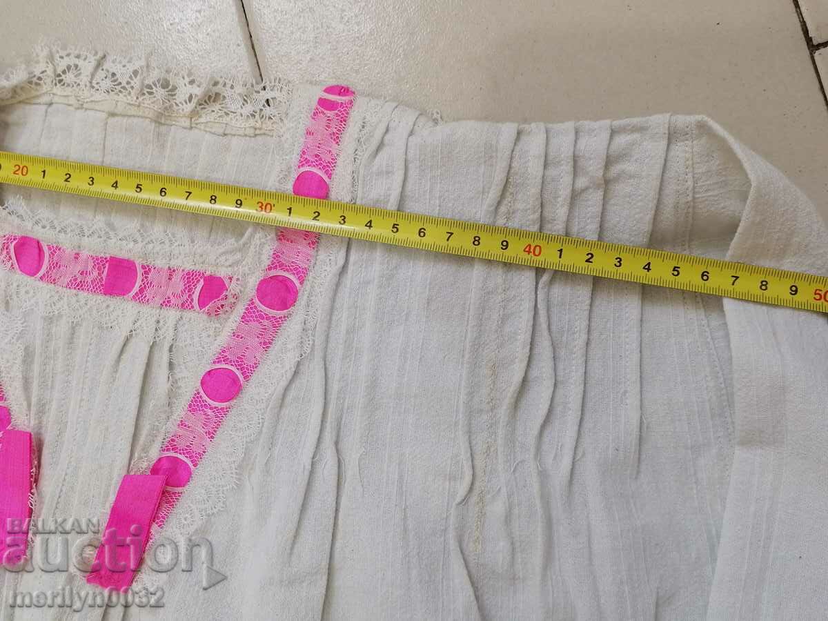 Old women's shirt with hand embroidery lace chaise costume sukman - 7 Old women's shirt with hand embroidery lace chaise costume sukman - 7