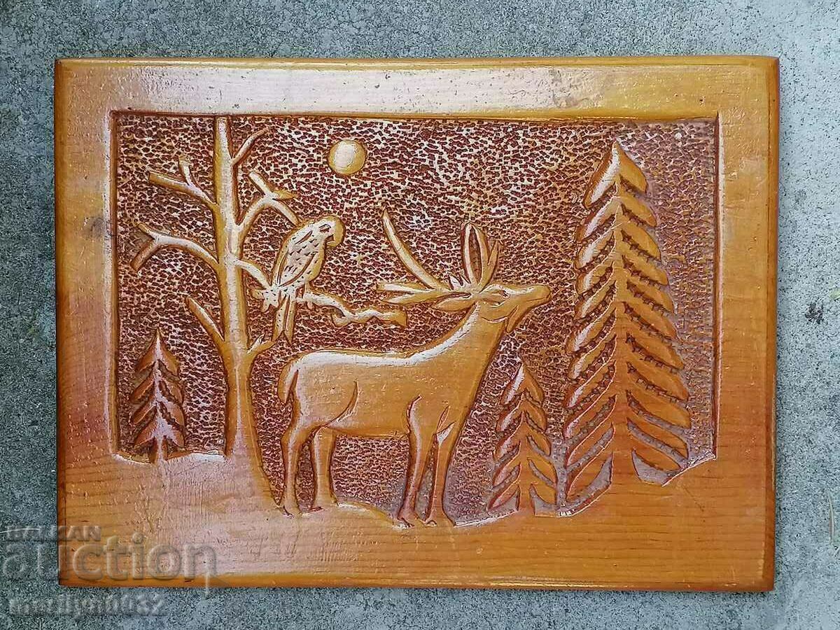 Ξυλογλυπτική Νύχτα στο δάσος με τιμή 78.00 BGN | € 39.88 Ξυλογλυπτική Νύχτα στο δάσος με τιμή 78.00 BGN | € 39.88