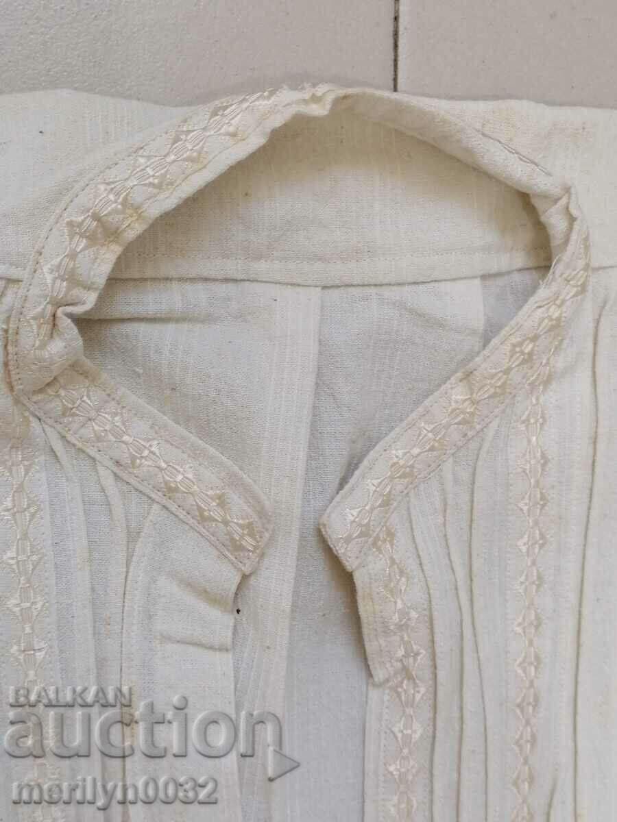 Delivery of Old men's kenara shirt hand-woven embroidered costume