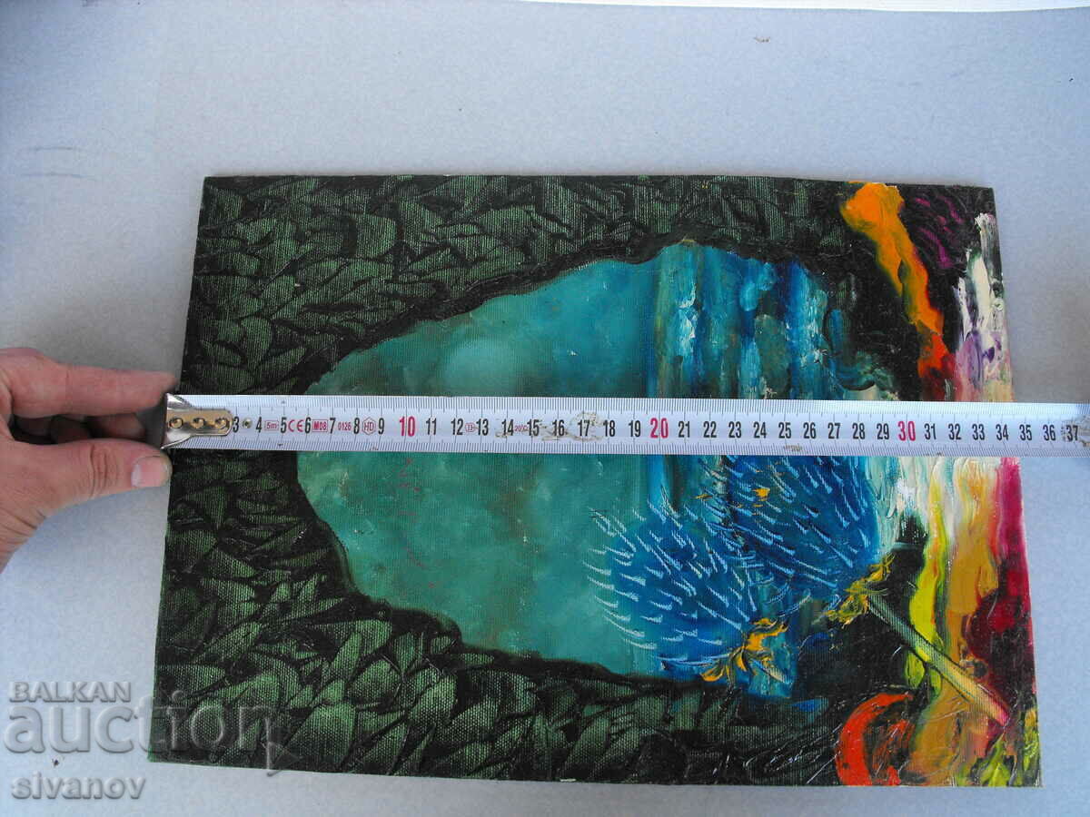 Interesting picture on plywood #0725 - 7