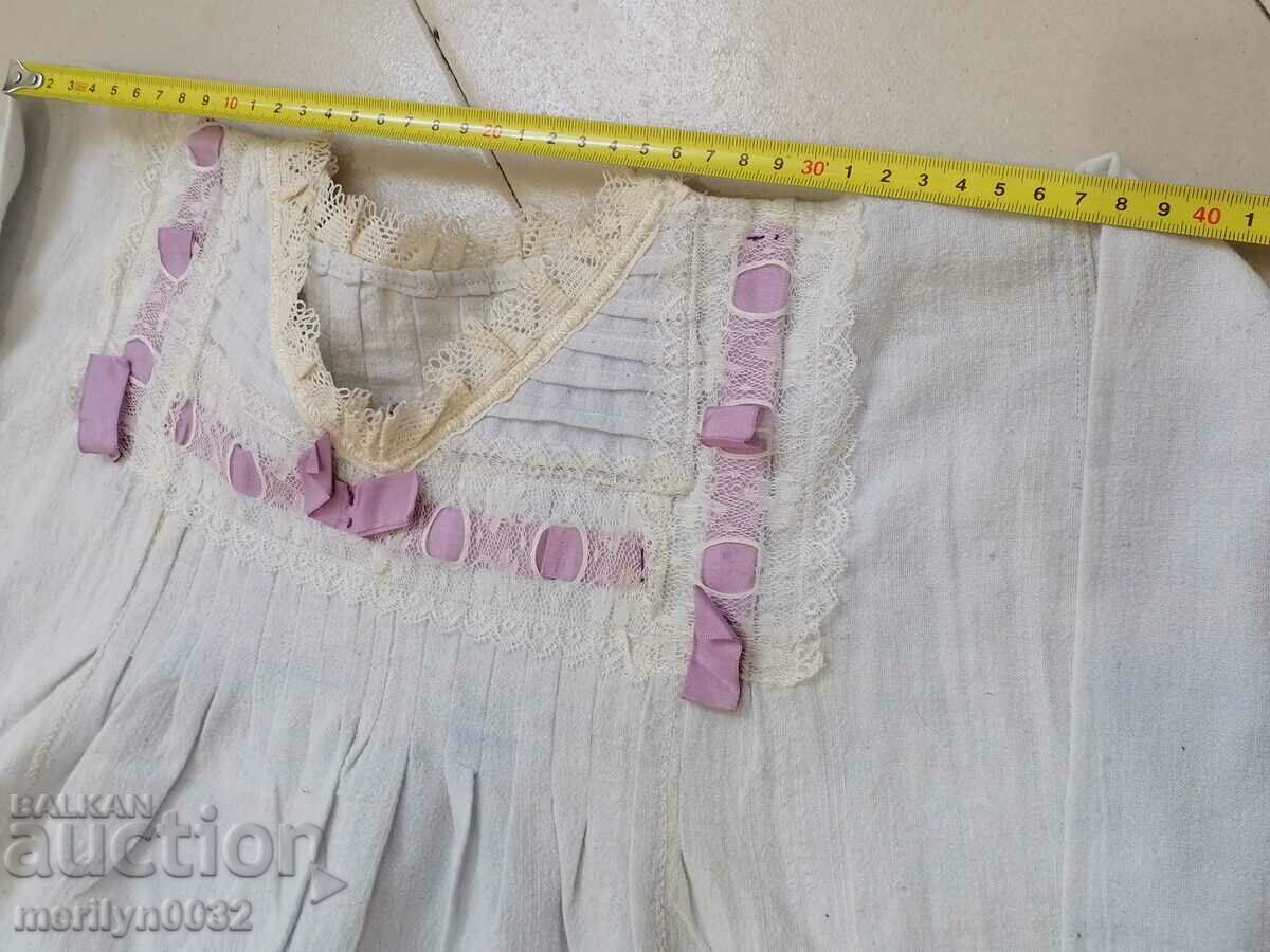 Old women's shirt with hand embroidery lace chaise costume sukman - 6 Old women's shirt with hand embroidery lace chaise costume sukman - 6