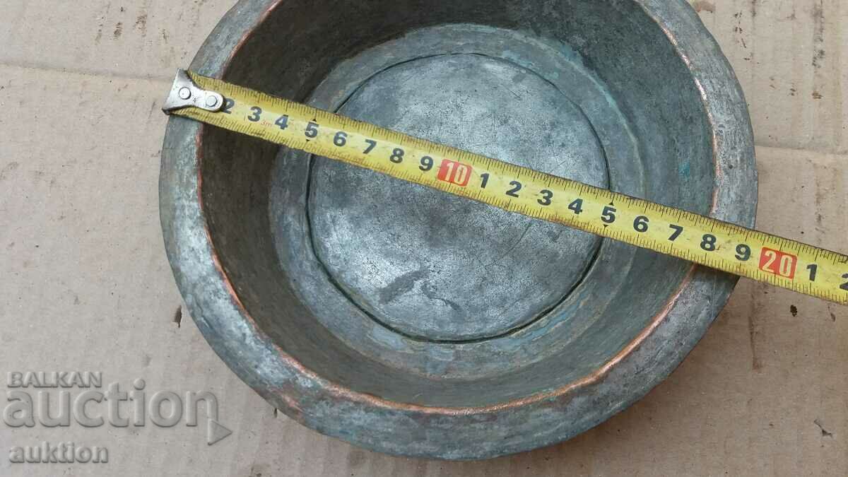 Delivery of WROUGHT RENAISSANCE COPPER PLATE, BOWL TRAY
