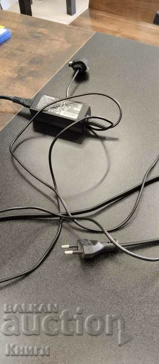Toshiba laptop charger with price 20.00 BGN | € 10.23 Toshiba laptop charger with price 20.00 BGN | € 10.23