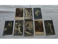 OLD POST CARDS 191.. LOT 8 PIECES