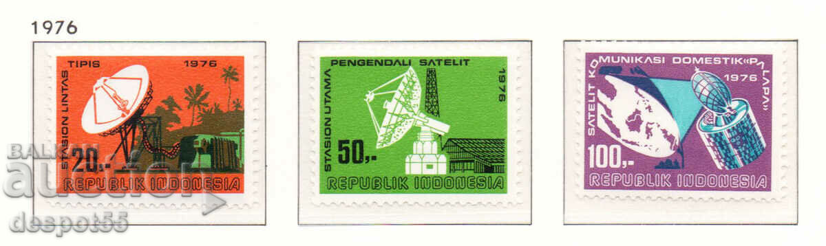 1976. Indonesia. Local satellite system detection.