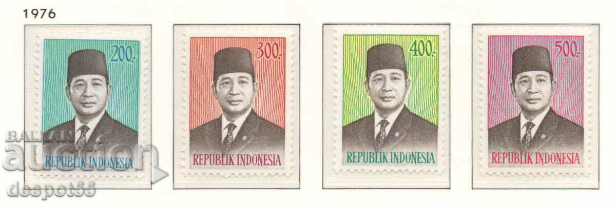 1976. Indonezia. Președintele Suharto.