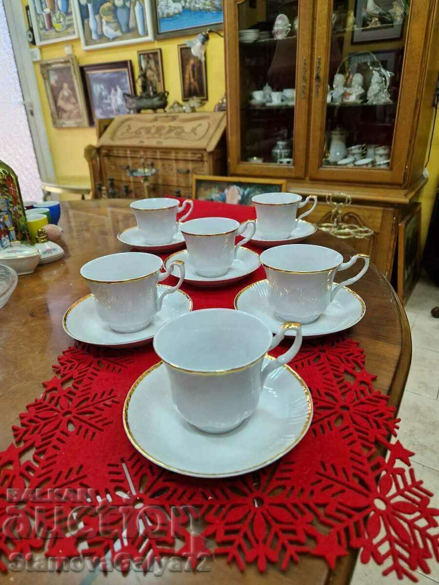 Antique Romanian ARPO Coffee Set