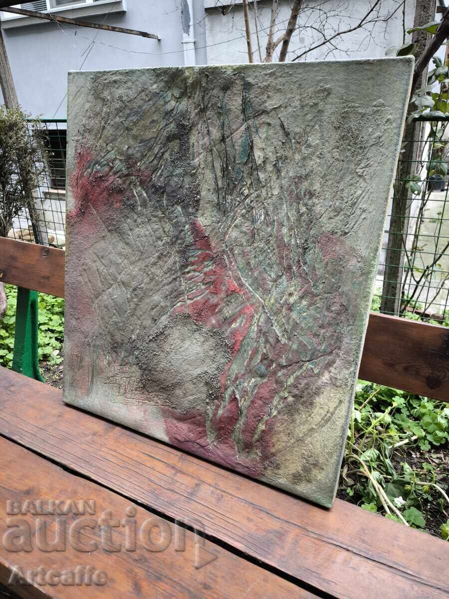 Auction  Large abstract painting