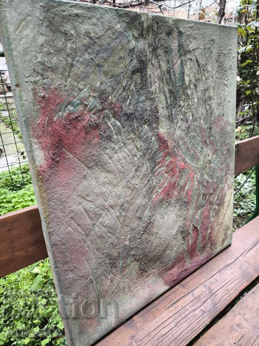 Delivery of Large abstract painting