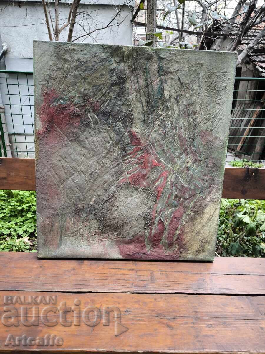 Large abstract painting