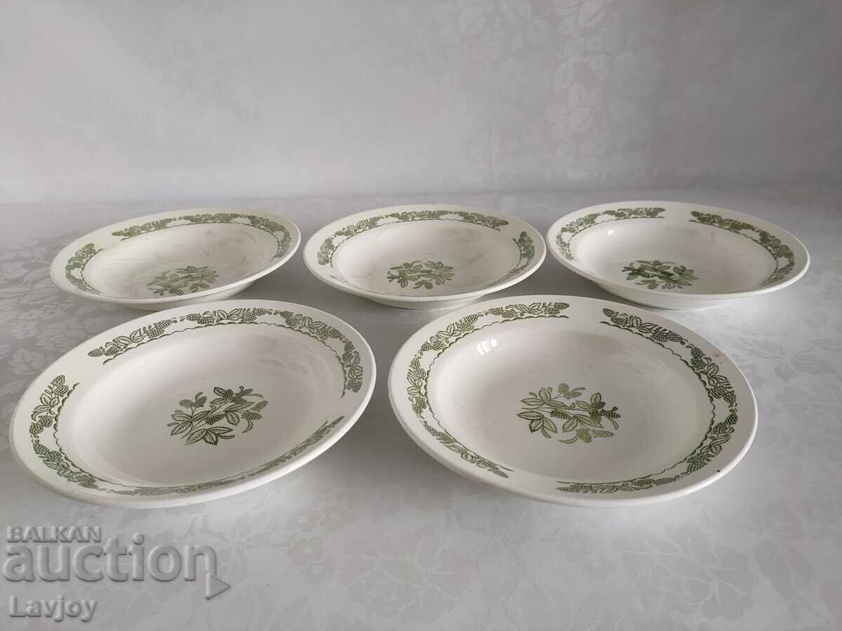 Old porcelain dishes with price 30.00 BGN | € 15.34 Old porcelain dishes with price 30.00 BGN | € 15.34