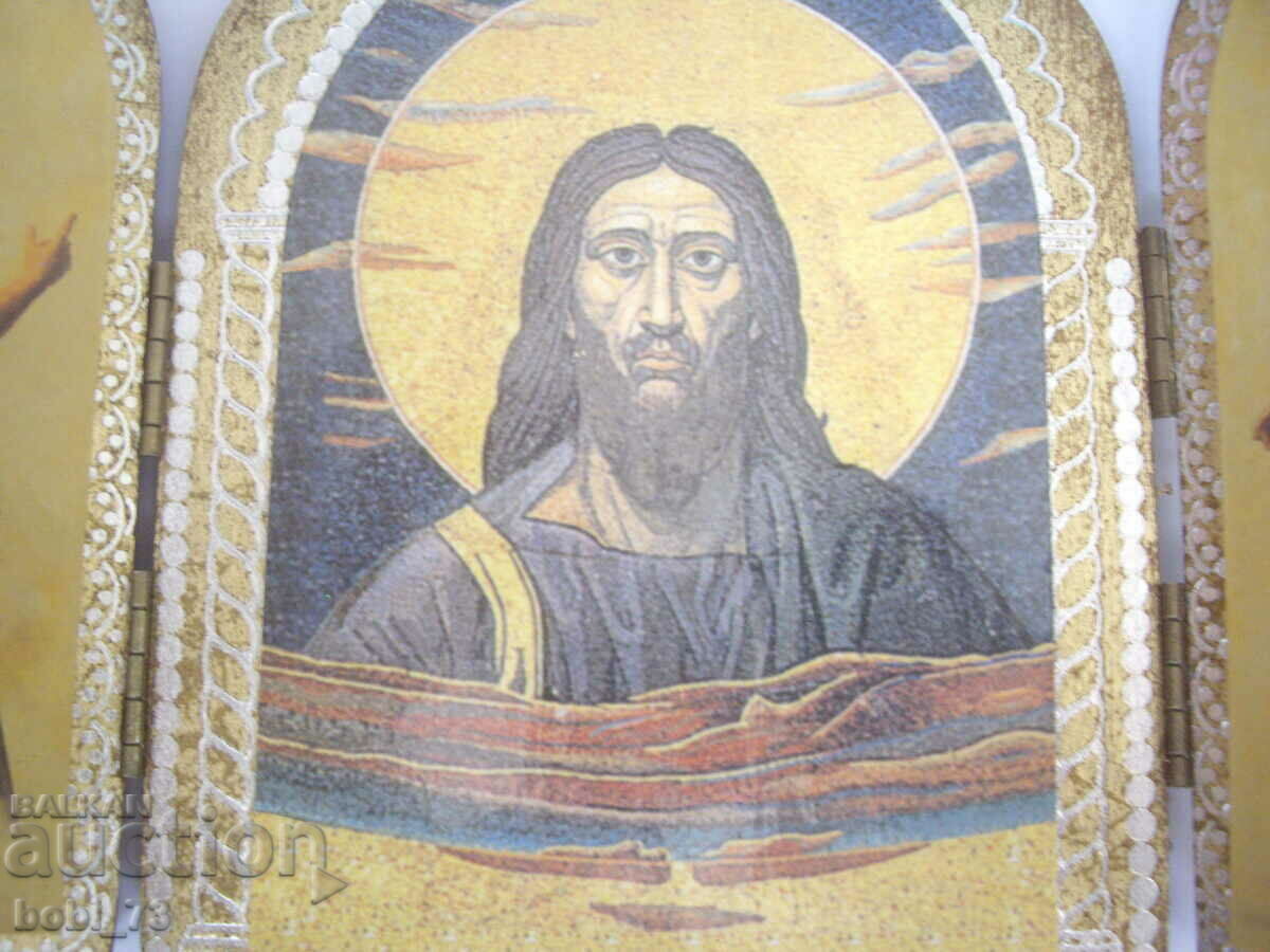 Delivery of Old icon-triptych.