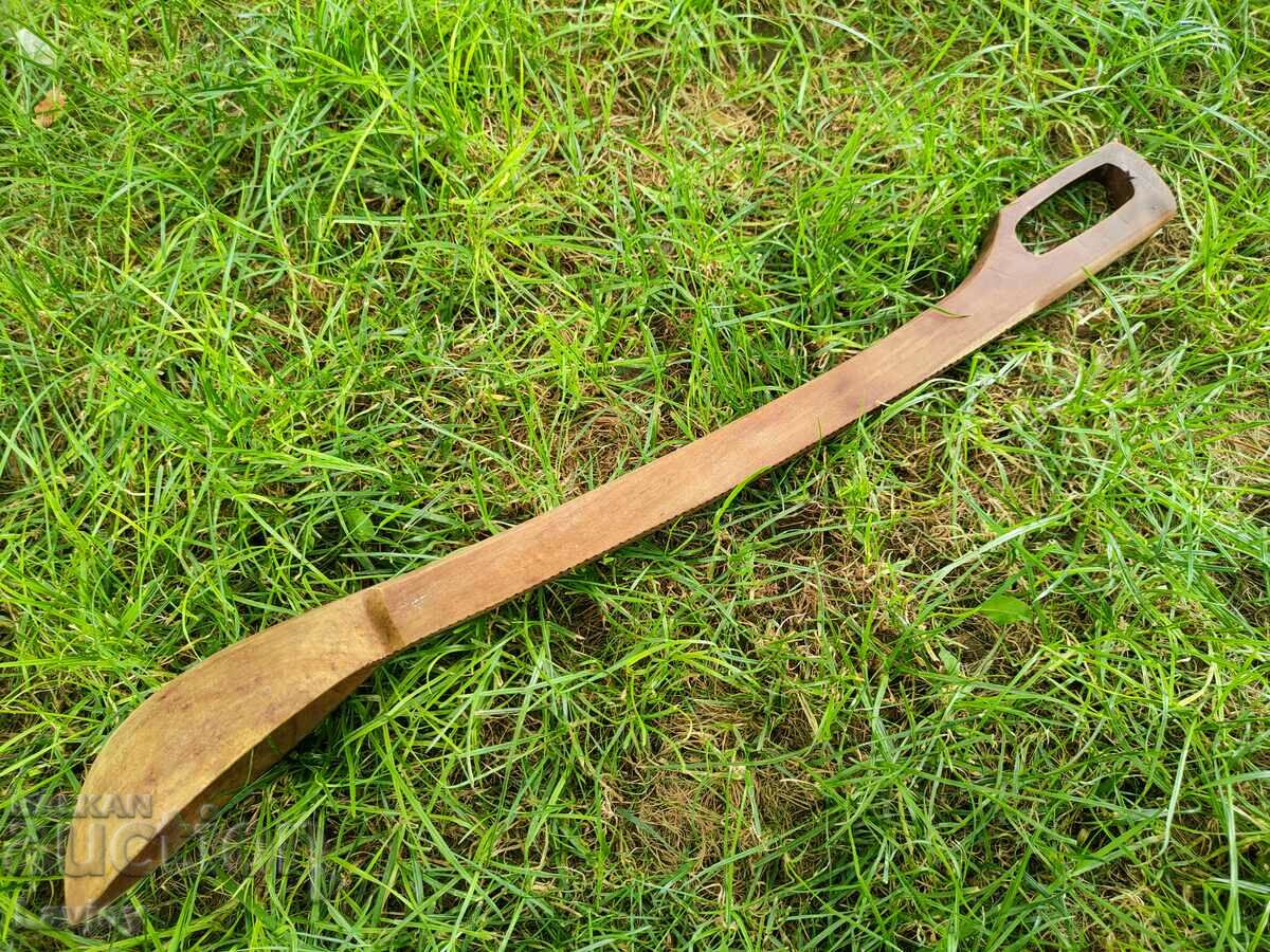 Delivery of Large wooden pyrographed spoon Delivery of Large wooden pyrographed spoon