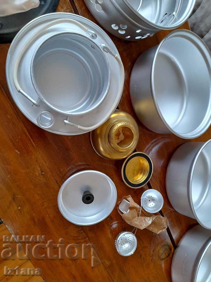 Old tourist dishes, alcohol stove - 7 Old tourist dishes, alcohol stove - 7