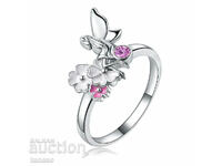 Inel de dama cu zircon