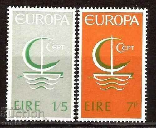 Irlanda 1966 Europa CEPT (**) curat, netimbrat