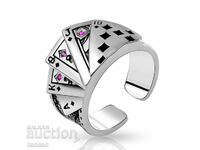 Мъжки пръстен - карти за игра