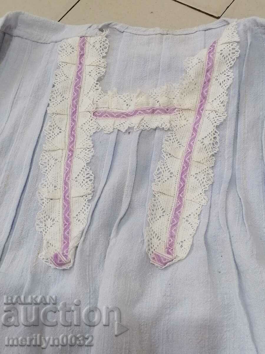 Old women's shirt with hand embroidery lace chaise costume sukman with price 129.00 BGN | € 65.96 Old women's shirt with hand embroidery lace chaise costume sukman with price 129.00 BGN | € 65.96