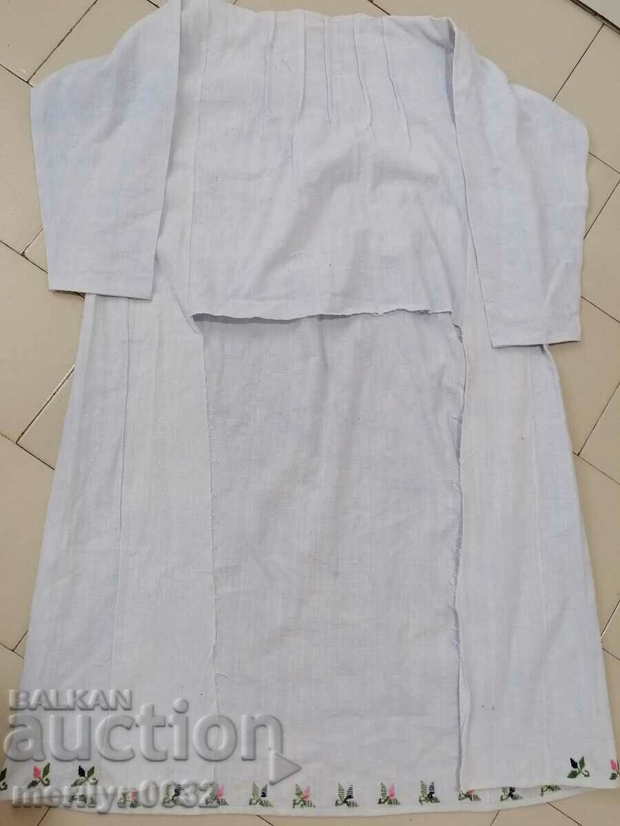 Old women's shirt with hand embroidery lace chaise costume sukman - 5 Old women's shirt with hand embroidery lace chaise costume sukman - 5