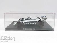 1:43 IXO Altas Brabham BT 49C 1981 FORMULA 1 MODEL TOY