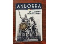 ANDORRA, 2 euro, 2022 “THE LEGEND OF CHARLEMEAN” BU