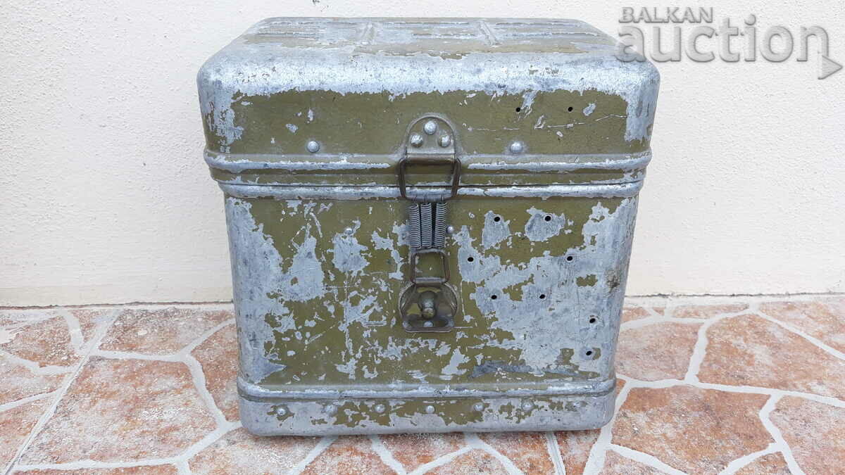 aluminum WW2 WWII optics box case