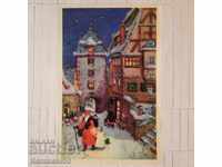 Старинна новогодишна картичка - нова.