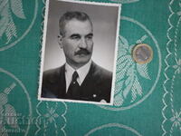 A very rare photograph of General Nikola Nedev