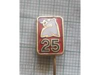 Badge - 25 years Mint