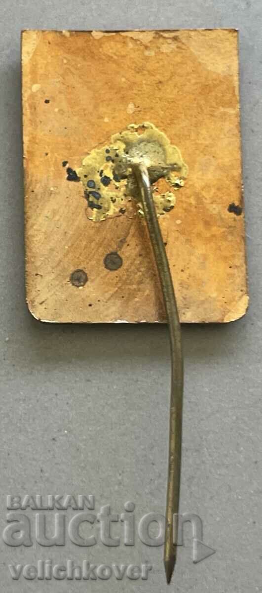 35239 Bulgaria tourist badge Alpinist III class enamel with price 7.00 BGN | € 3.58 35239 Bulgaria tourist badge Alpinist III class enamel with price 7.00 BGN | € 3.58