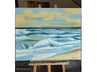Georgi Takev - seascape 21 - 100x80 oil on canvas