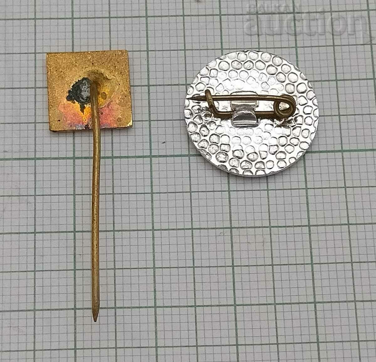 UNION OF LAWYERS IN BULGARIA BADGES 2 BOXES - 6 UNION OF LAWYERS IN BULGARIA BADGES 2 BOXES - 6