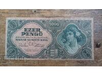 Hungary 1000 pengo 1945 - no bank mark
