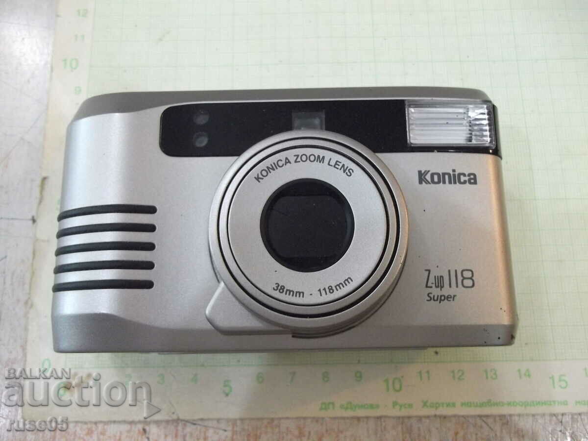 Camera "Konica - Z-up 118 Super" working with price 25.00 BGN | € 12.78 Camera "Konica - Z-up 118 Super" working with price 25.00 BGN | € 12.78