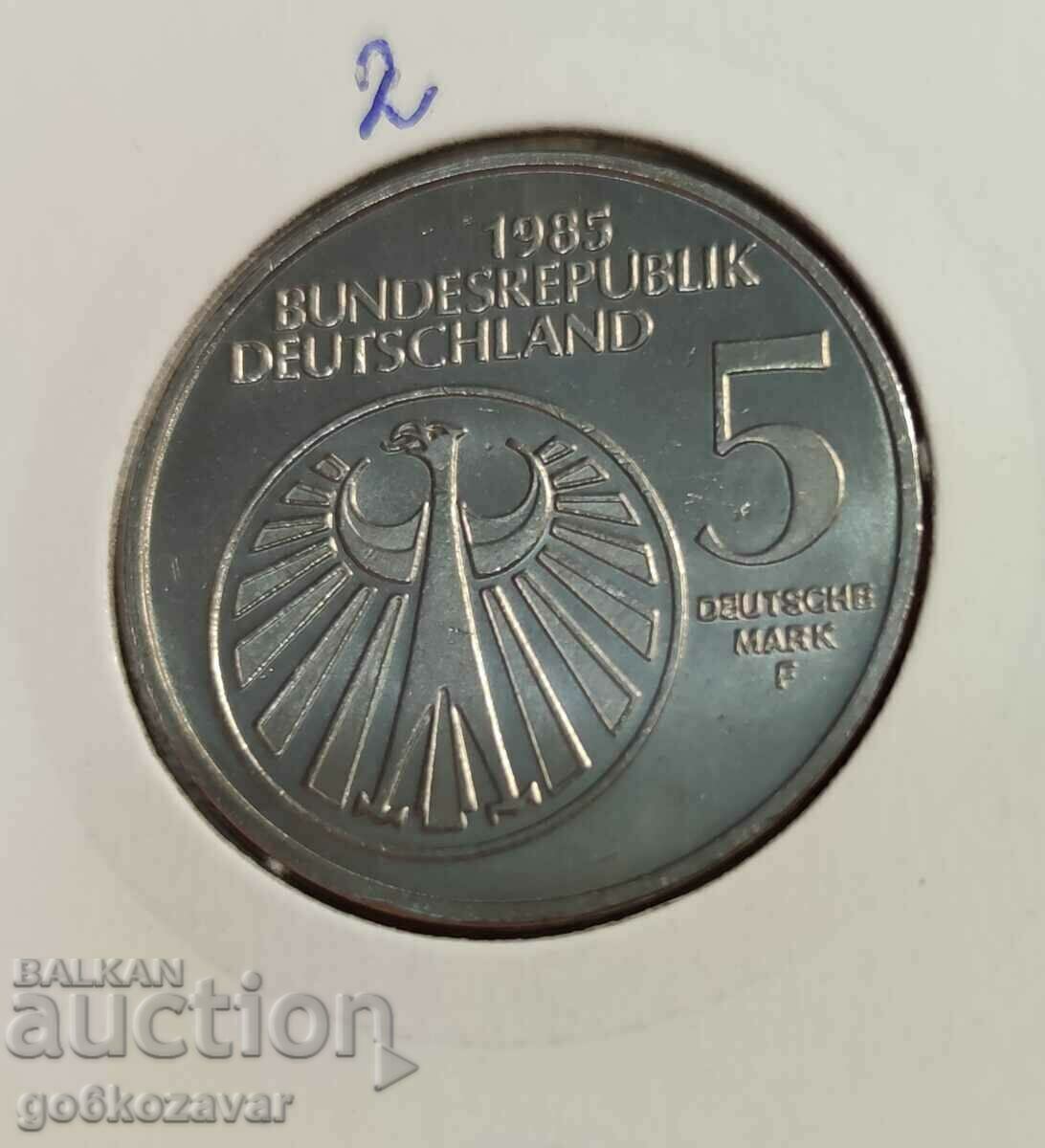 Γερμανία 5 γραμματόσημα 1985 Jubilee UNC