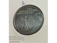 Γερμανία 5 γραμματόσημα 1985 Jubilee UNC