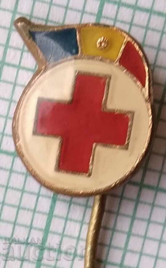 13776 Badge - Red Cross Romania