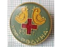 13782 Badge - 25th choir Rodina - Red Cross