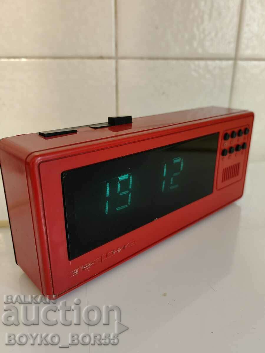 Russian Social USSR Desk Clock ELECTRONICS 11-03 - 6 Russian Social USSR Desk Clock ELECTRONICS 11-03 - 6