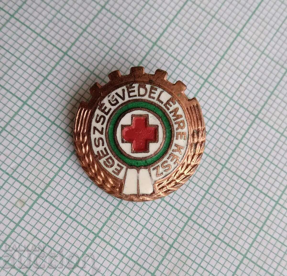 Auction 13794 - Hungarian Red Cross - bronze enamel Auction 13794 - Hungarian Red Cross - bronze enamel