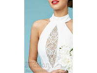 Embellished Maxi Dress Style No: DR821 White