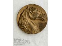 медал плакет на федерация по конен спорт