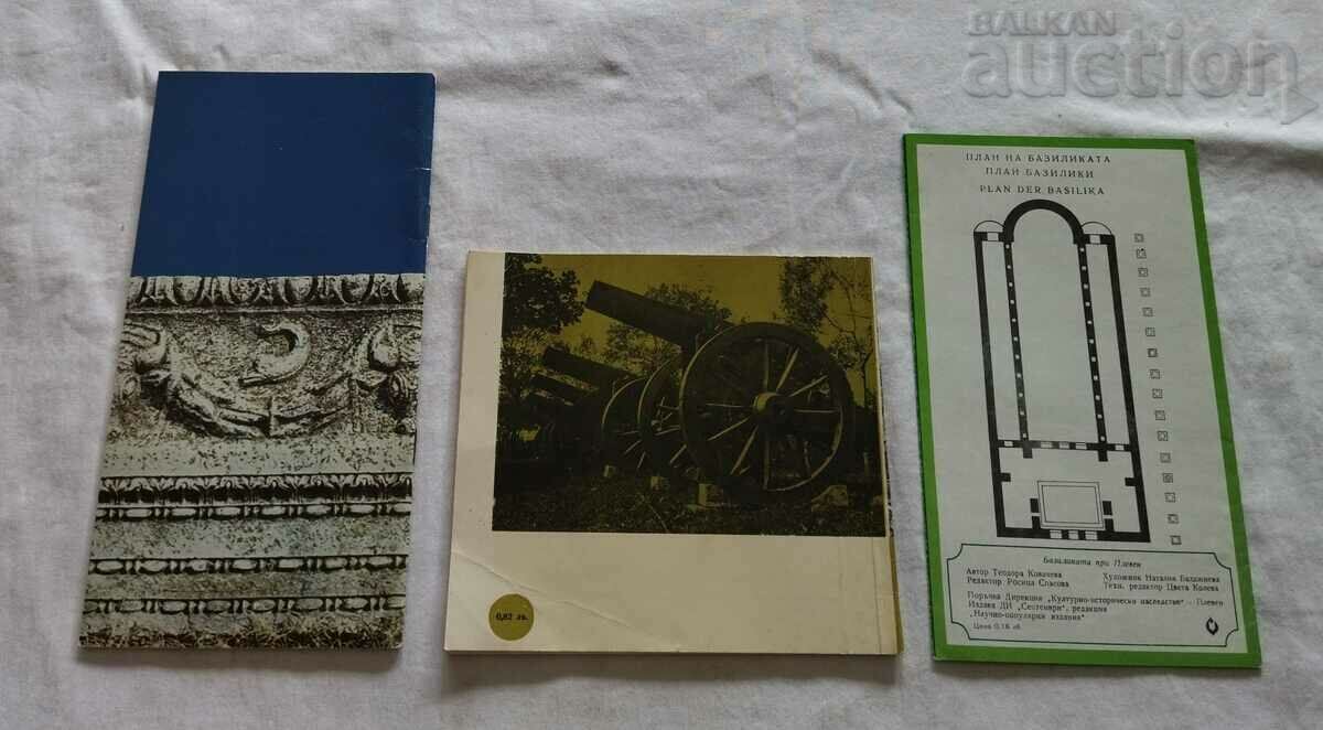 PLEVEN BROCHURES LOT 6 NUMBERS - 5 PLEVEN BROCHURES LOT 6 NUMBERS - 5