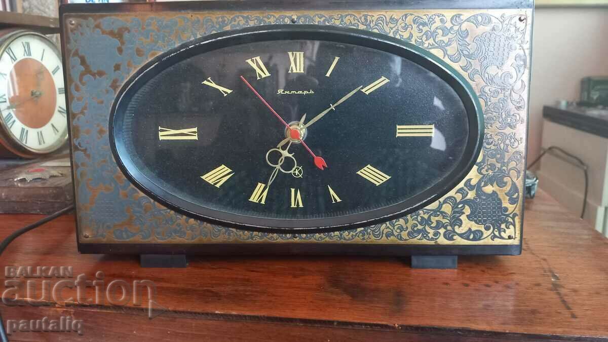 Delivery of AMBER TABLE CLOCK