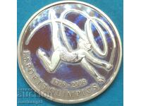 Андора 2007 10 динара  PROOF 28,42g сребро