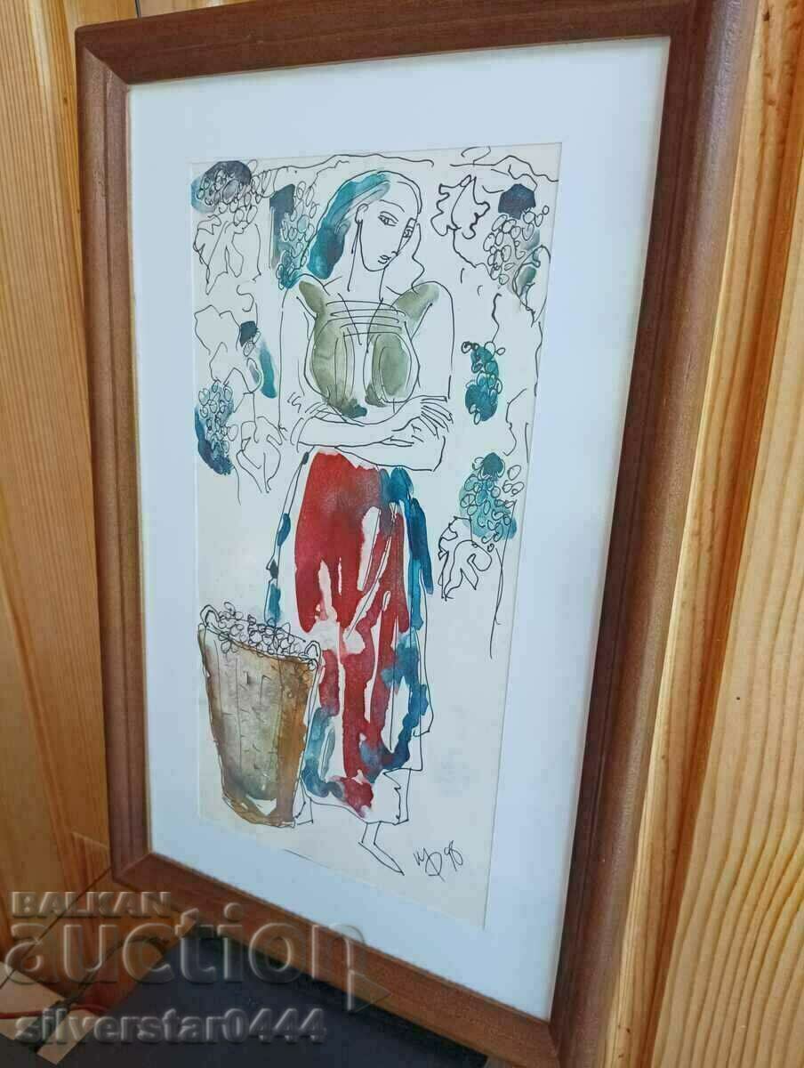 Delivery of Painting Ivan Filchev-Grozdober 1998 Delivery of Painting Ivan Filchev-Grozdober 1998