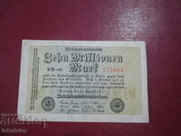 10 милиона марки 1923 год  REICHSBANKNOTE - 12.5 - 8 см