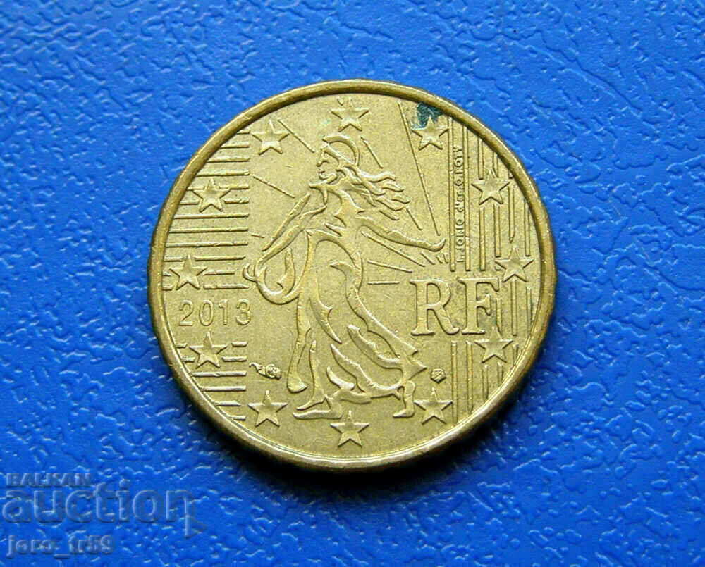 Franța 10 cenți de euro cenți de euro 2013