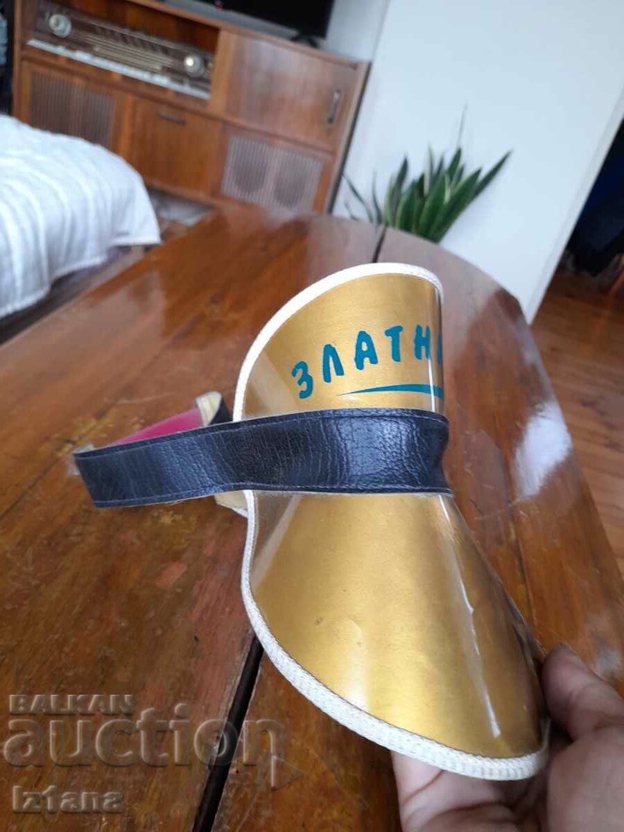 Old hat, Golden Sands visor with price 25.00 BGN | € 12.78 Old hat, Golden Sands visor with price 25.00 BGN | € 12.78
