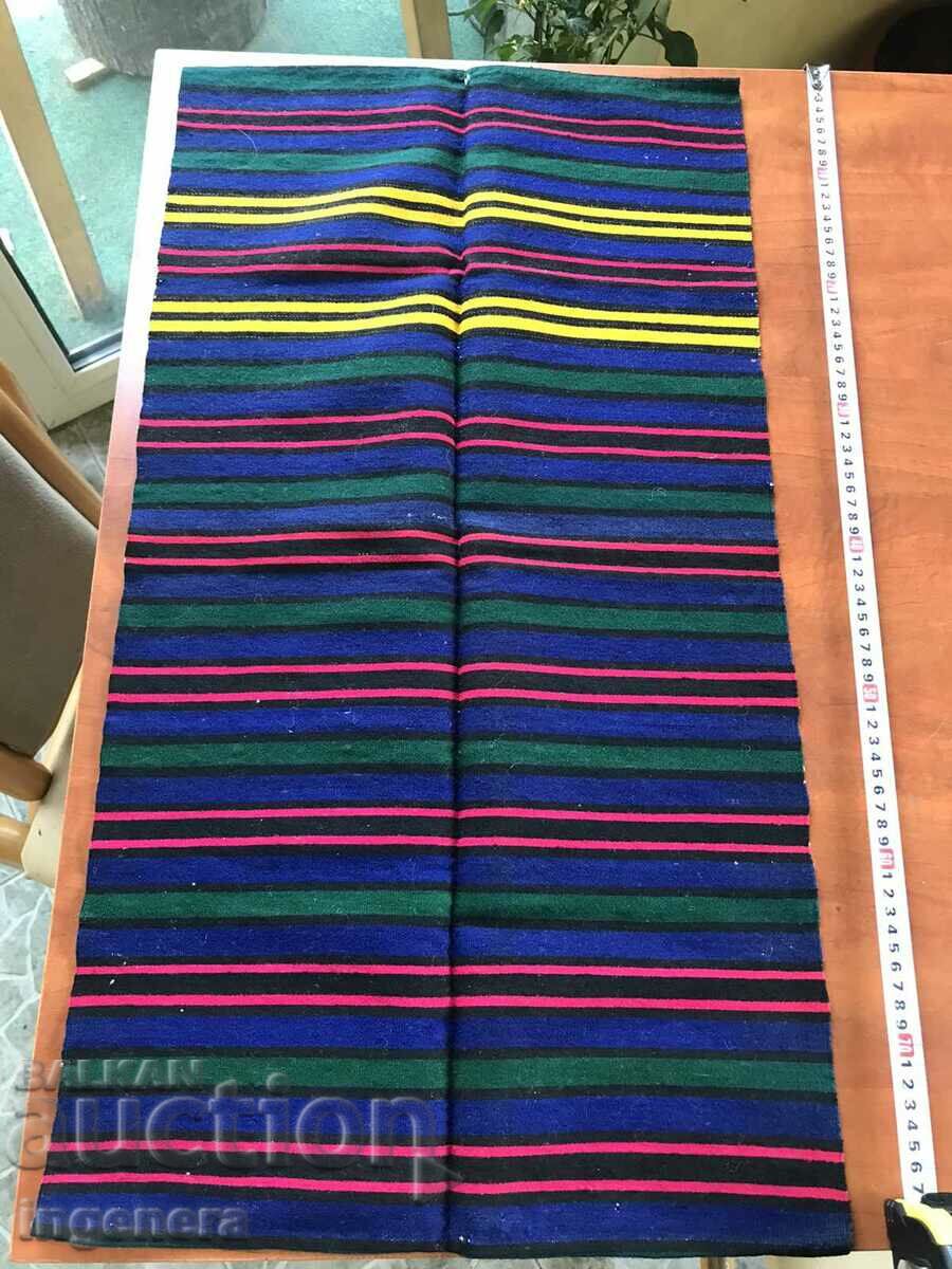 WOOL WOVEN ANTIQUE ETHNIC APRON WITHOUT STRAPS